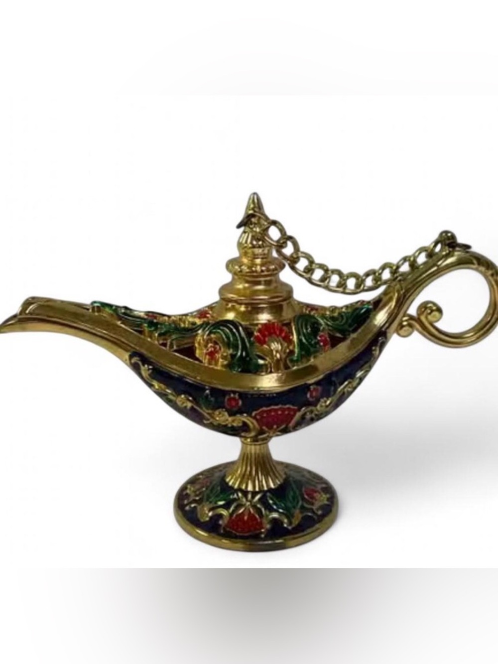 Ornate Tiered Lace Table Lamp - Arabian Nights Aesthetic